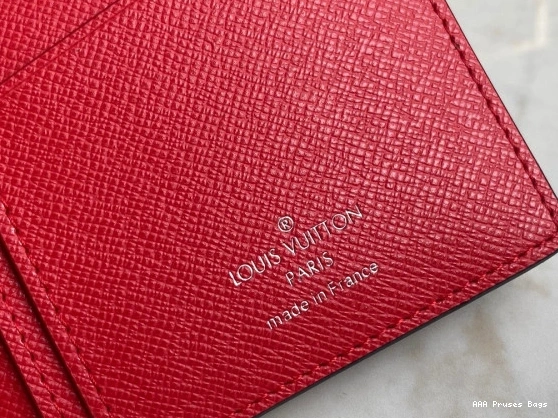 AAA Pruses Bags VUITTON LOUIS BRAZZA WALLET 0731